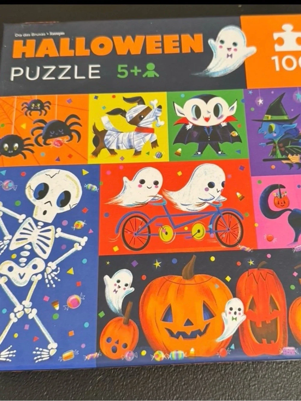 Crocodile Creek Halloween 100 Piece Jigsaw Puzzle Kids Ages 5+ New